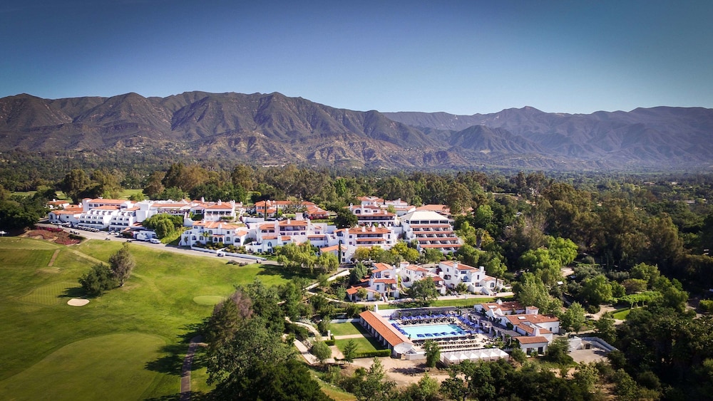 Ojai Valley Inn, one of the best Ojai hotels, with its historic resort grounds and mountain views