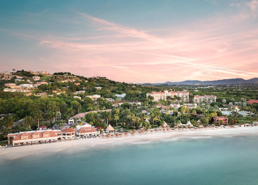 Sandals Grande Antigua, a couples-only, adults-only beachfront property among the best antigua all inclusive resorts on Dickenson Bay near St. John's