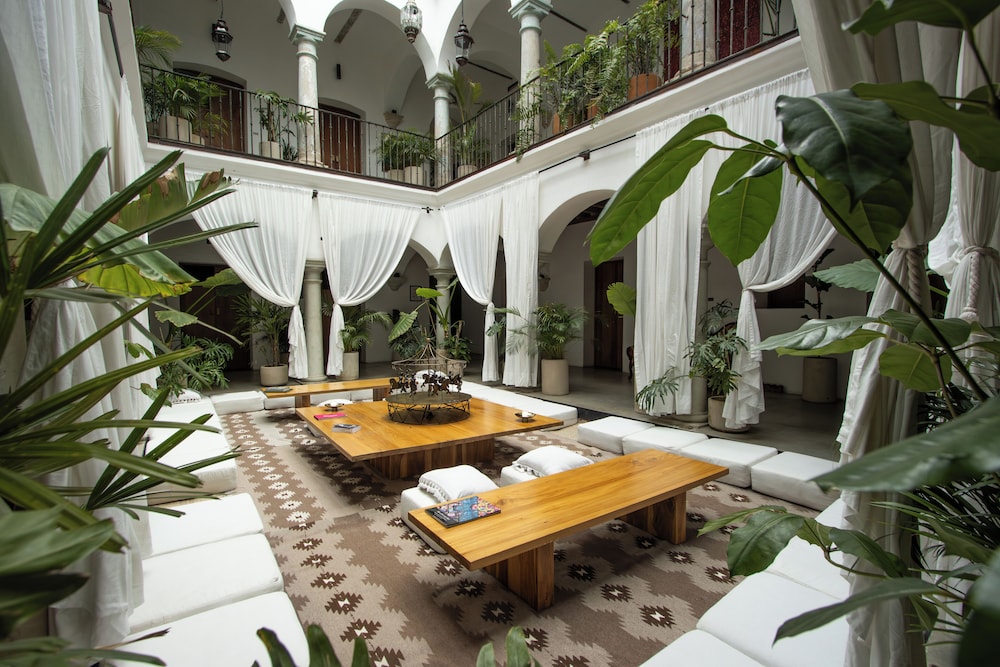 Hotel Sin Nombre, one of the best Oaxaca hotels: an adults-only boutique with a rooftop pool and terrace steps from the Zócalo
